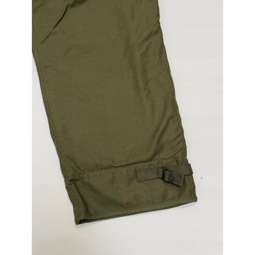 Military Style Trousers Cold Weather Permeable Type 1 Mens Medium Vintage Green - Picture 7 of 16